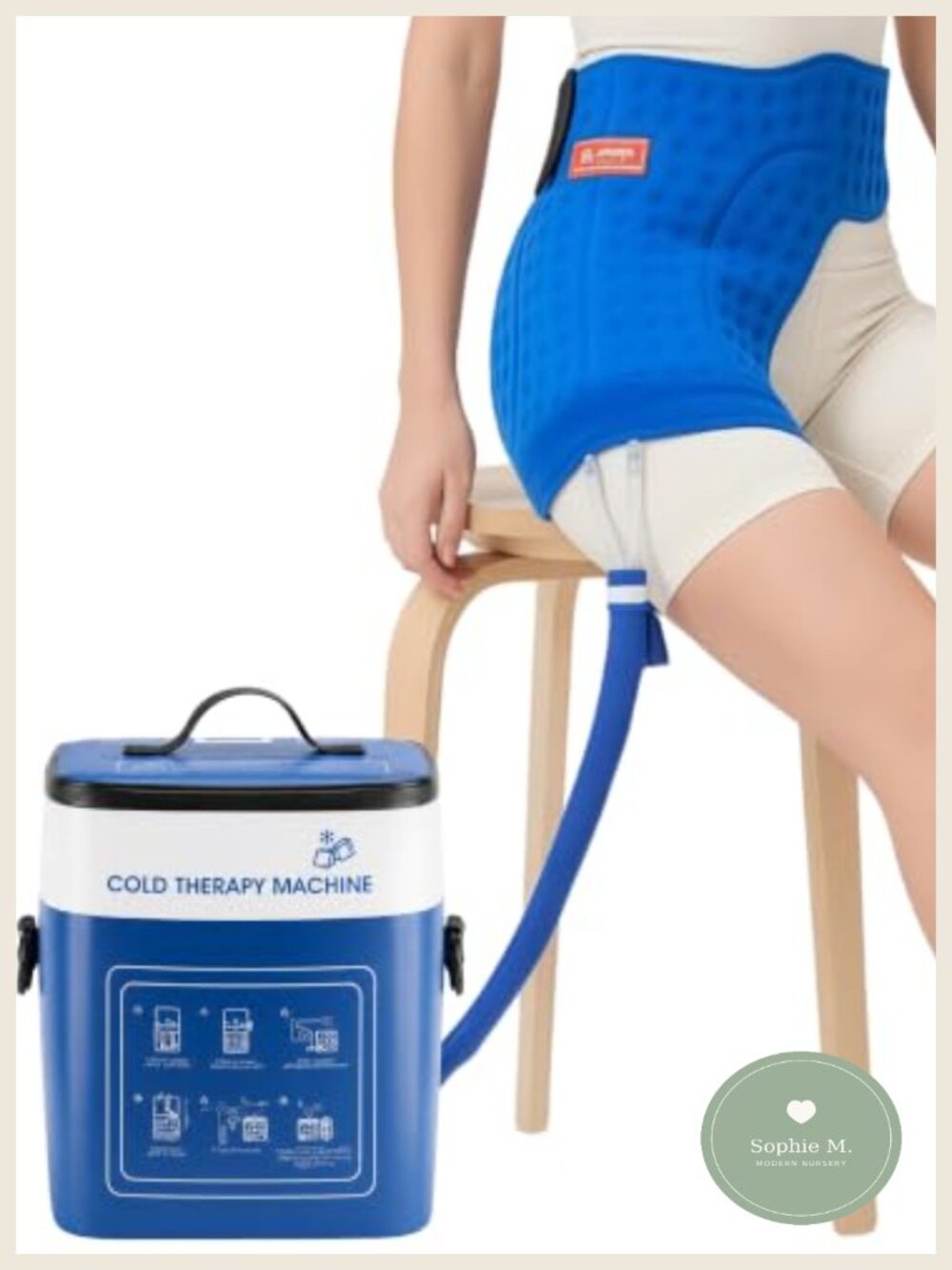 Kedite Hip Ice Machine 12H Cold Therapy System Post-Surgery Recovery